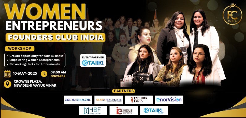 Founders Club India - Women Entrepreneurs Workshop